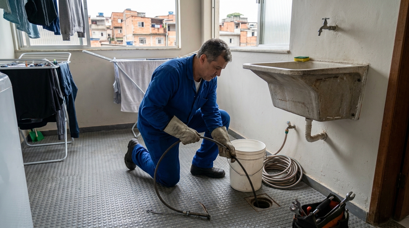 Desentupimento de Ralos Externos em Cascavel‑PR